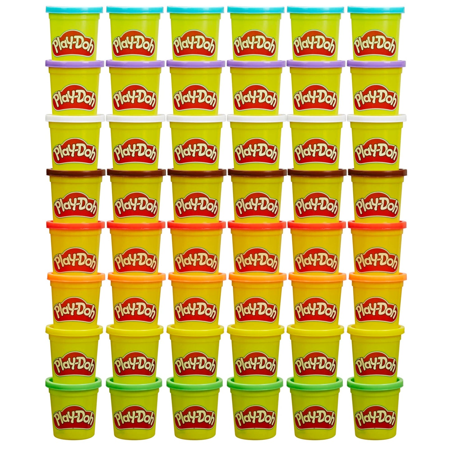 48 Pack Play-Doh Modeling Compound Cans