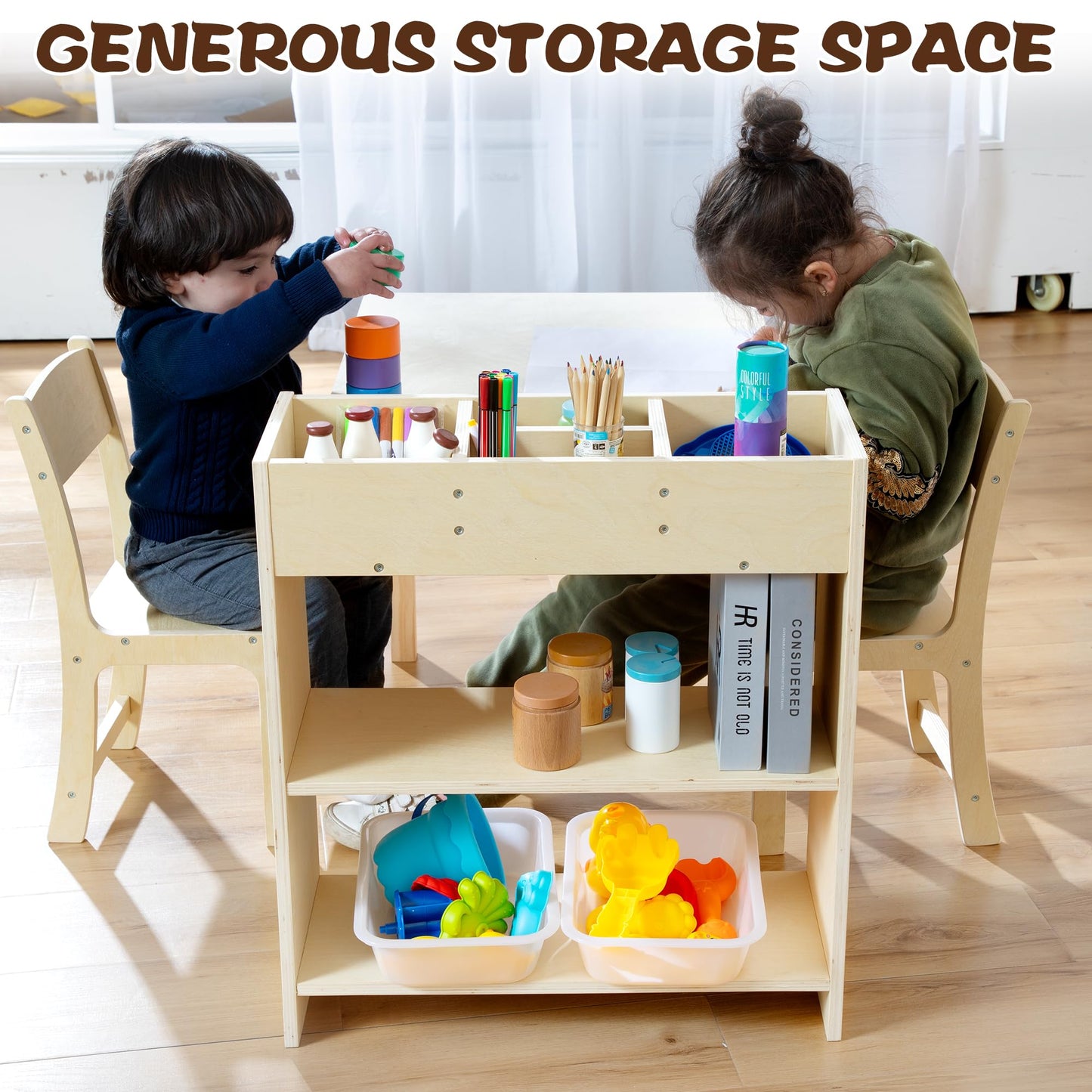 Kids Art Table and Chair Set by bbgroundgrm