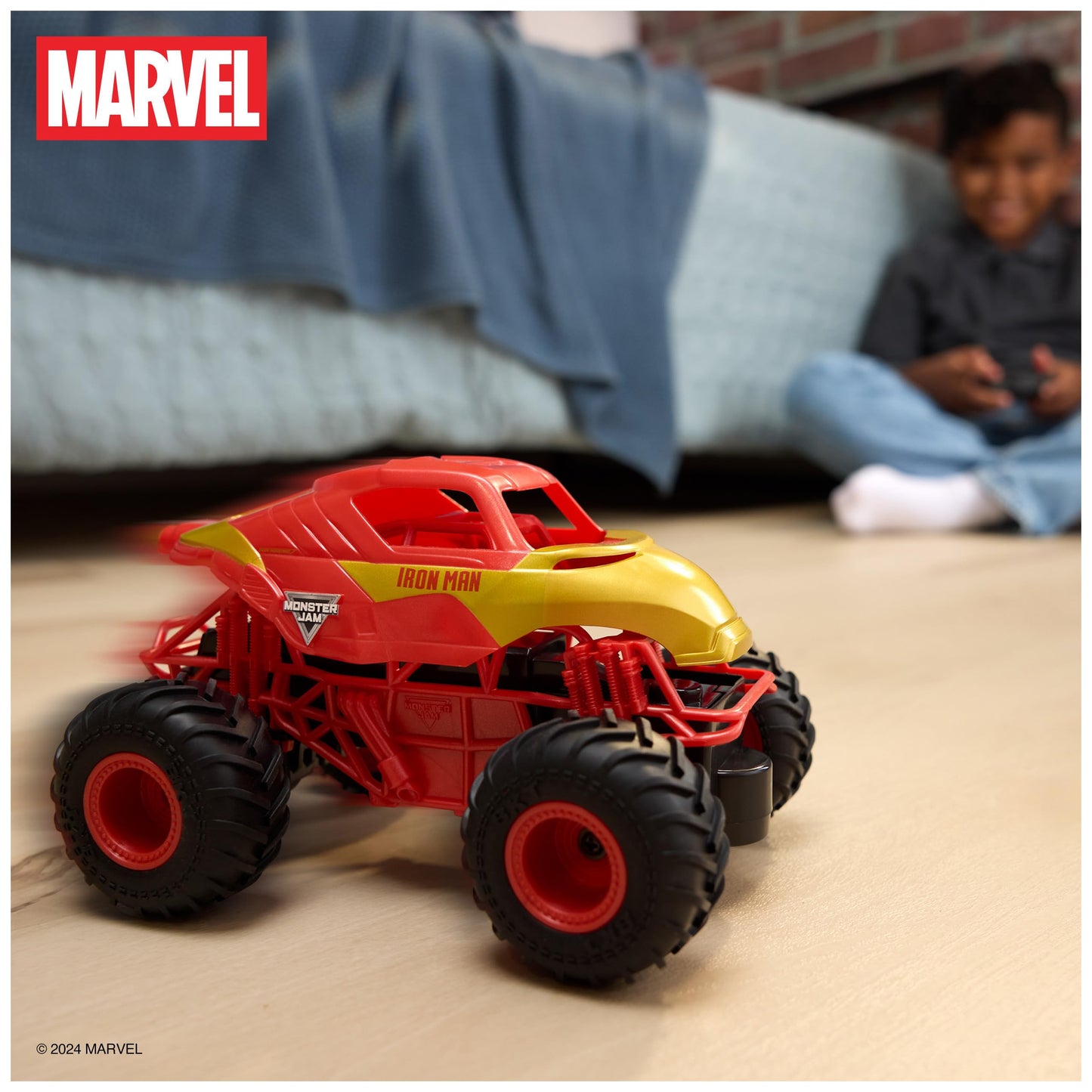 Monster Jam Iron Man RC Monster Truck 1:24 Scale