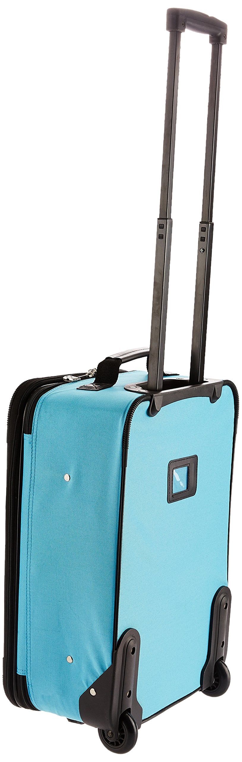 Rockland 2-Piece Expandable Luggage Set, Turquoise