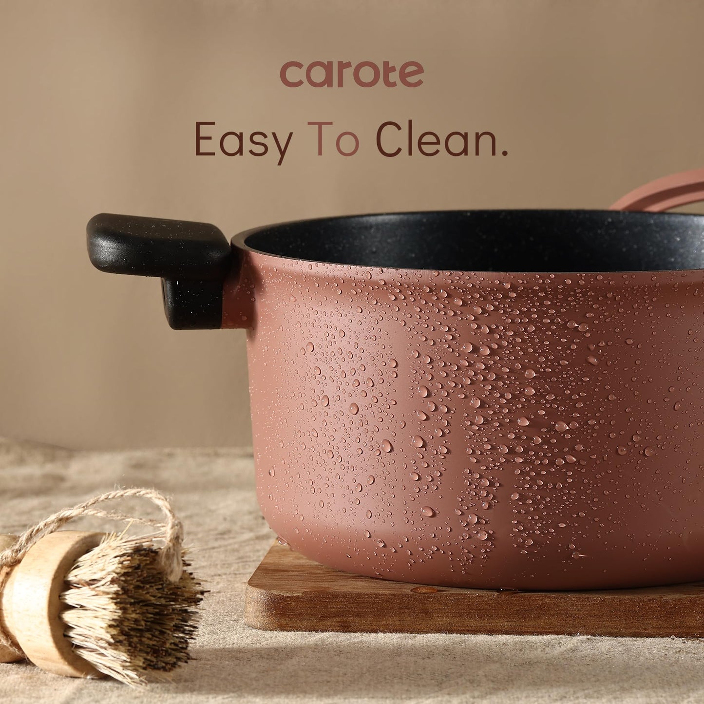 CAROTE 16-Piece Nonstick Cookware Set with Tools