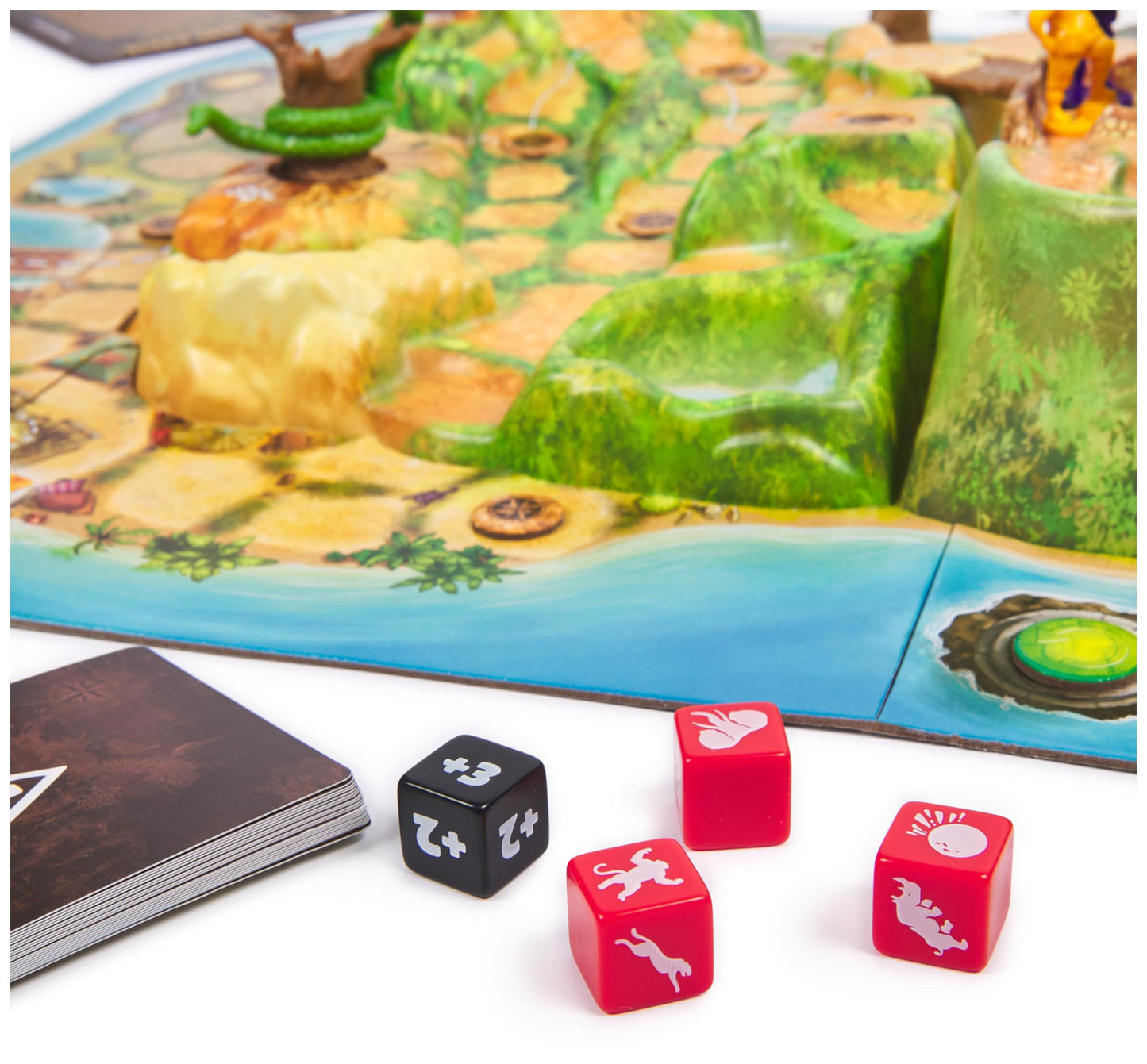Jumanji Stampede 3D Adventure Board Game for Ages 8+