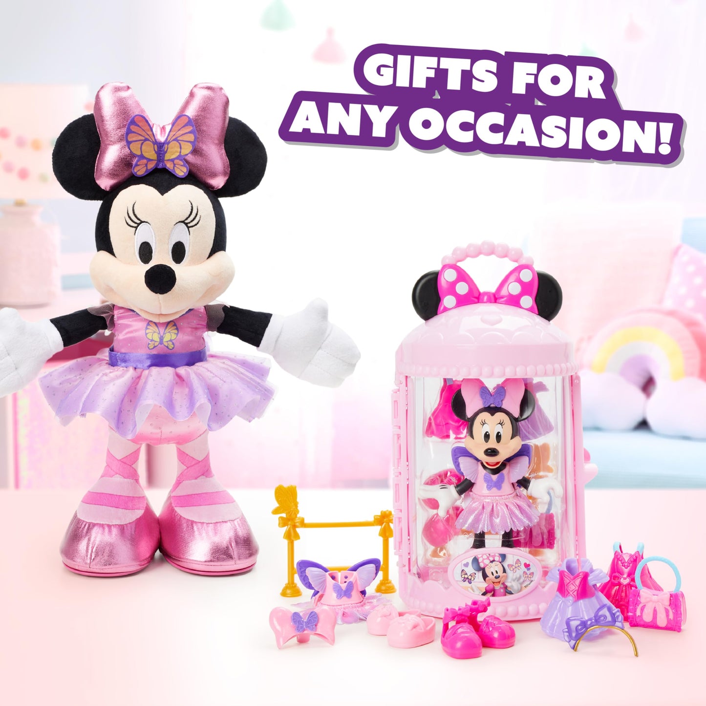 Minnie Mouse Ballerina Doll & Accessories Set