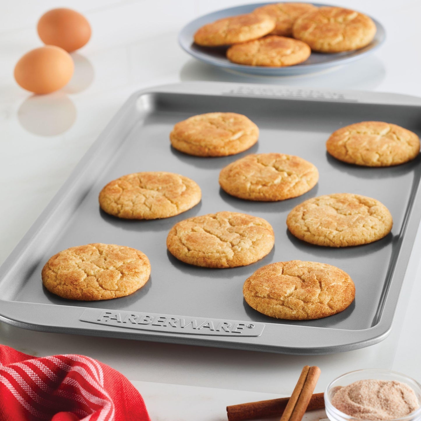 3-Piece Farberware Nonstick Cookie Pan Set