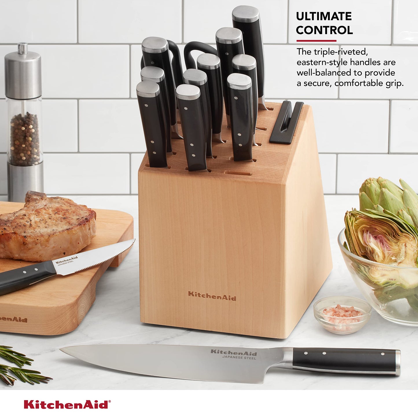KitchenAid 14-Piece High Carbon Knife Set