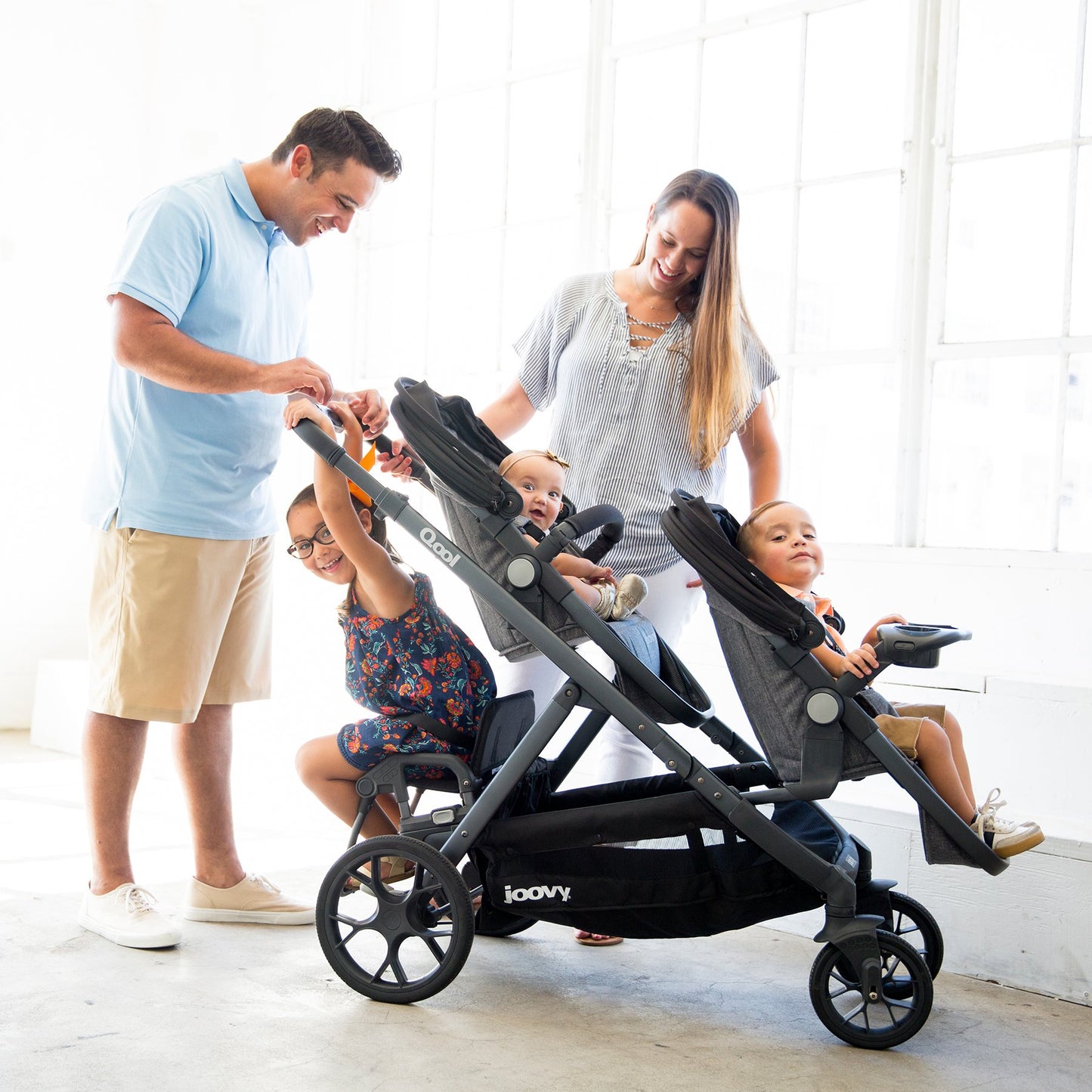 Joovy Qool Customizable Stroller for All Ages