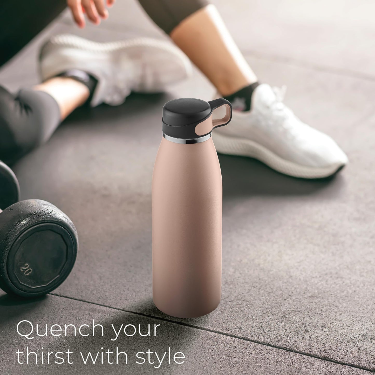 32oz Triple-Insulated Stainless Steel Water Bottle