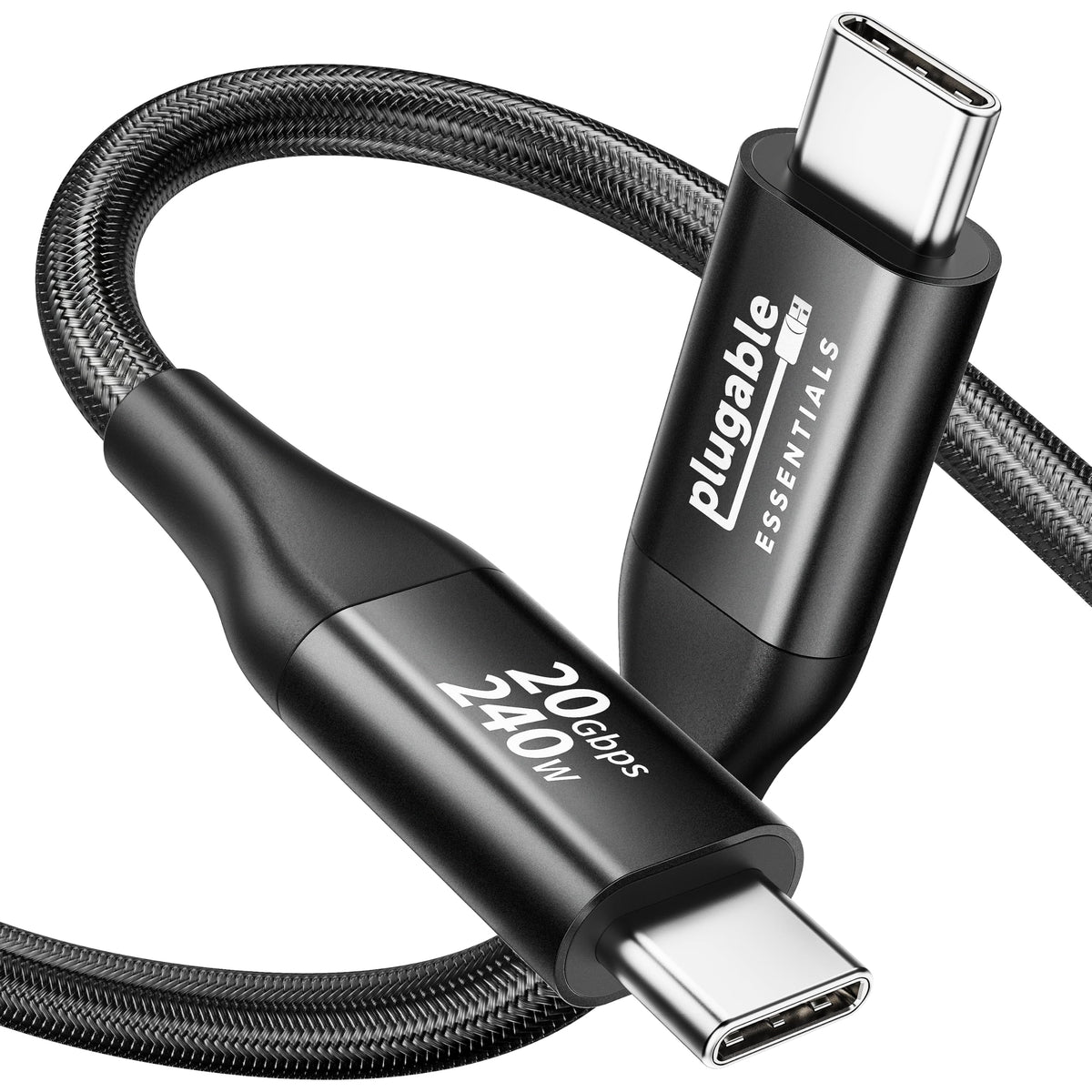 Plugable 4K USB C Monitor and Data Cable