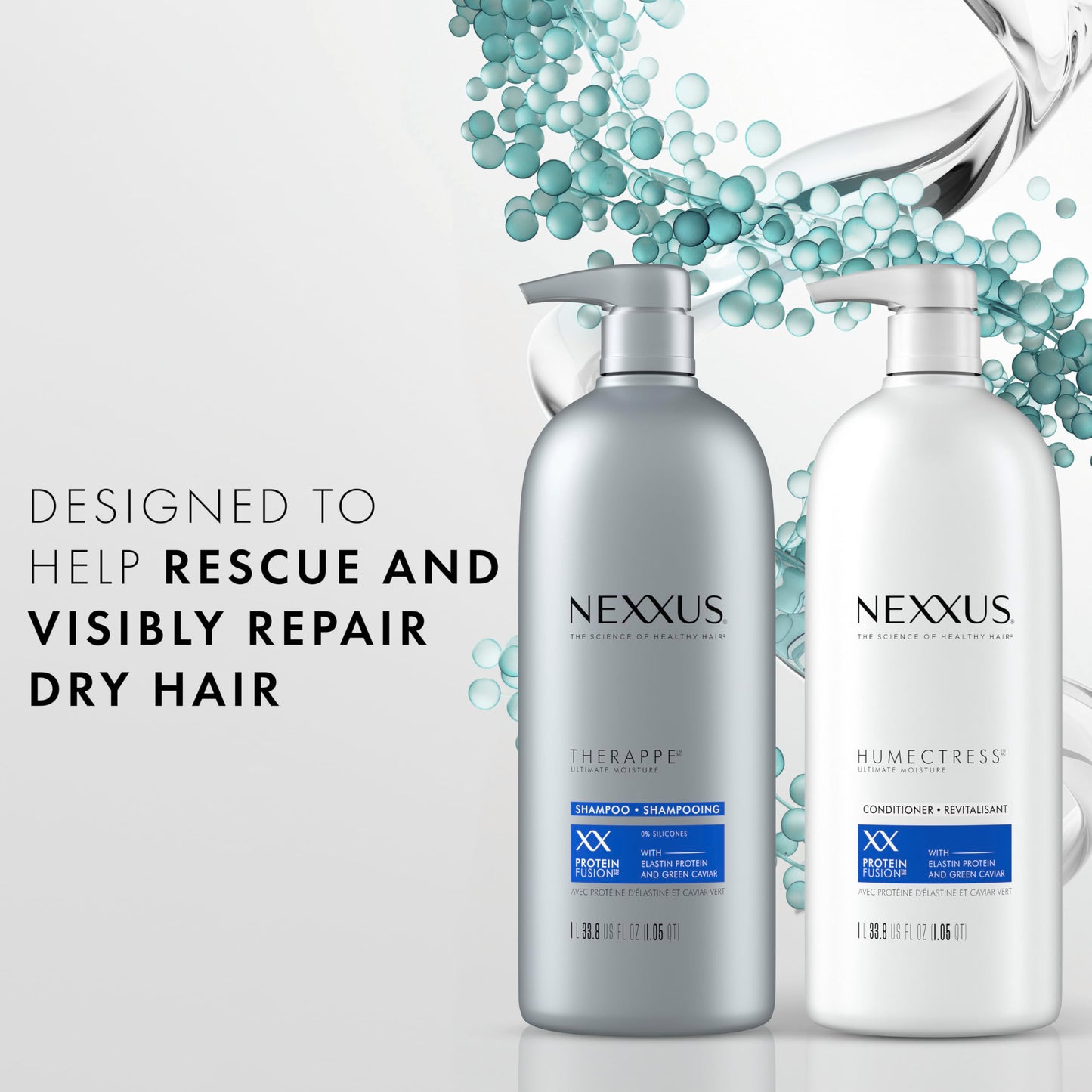 Nexxus Moisturizing Shampoo & Conditioner for Dry Hair