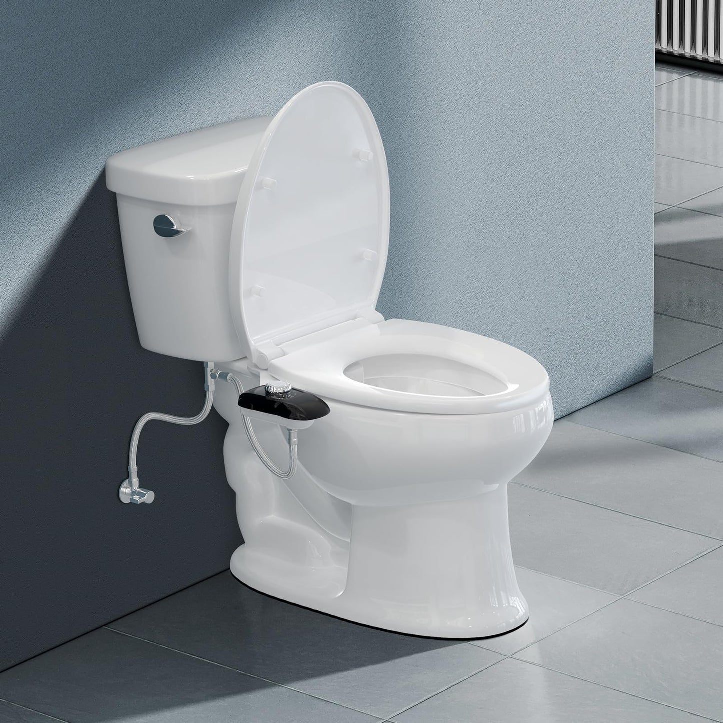 Clirass Non-Electric Bidet Attachment with Dual Nozzles
