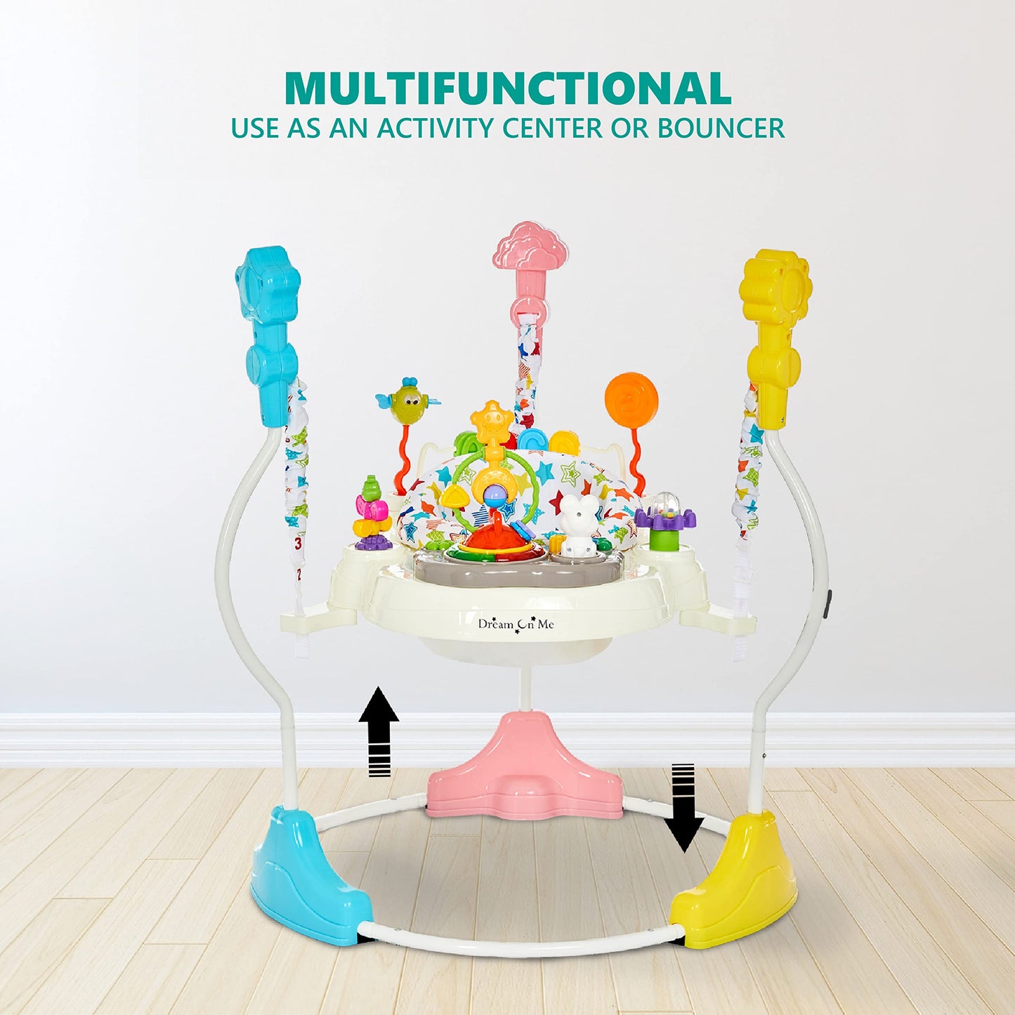 Dream On Me 2-in-1 Baby Activity Center & Bouncer