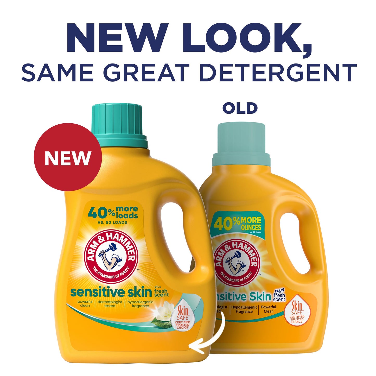 Arm & Hammer Sensitive Skin Laundry Detergent 105 Loads