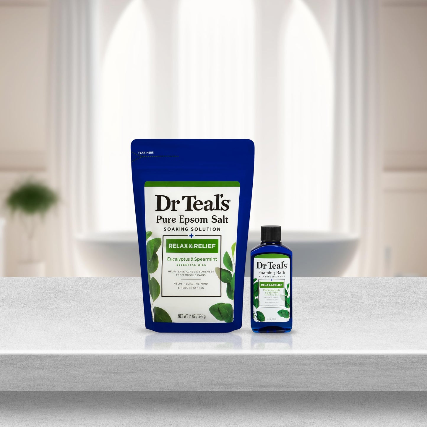 Dr Teal's Eucalyptus & Spearmint Bath Gift Set