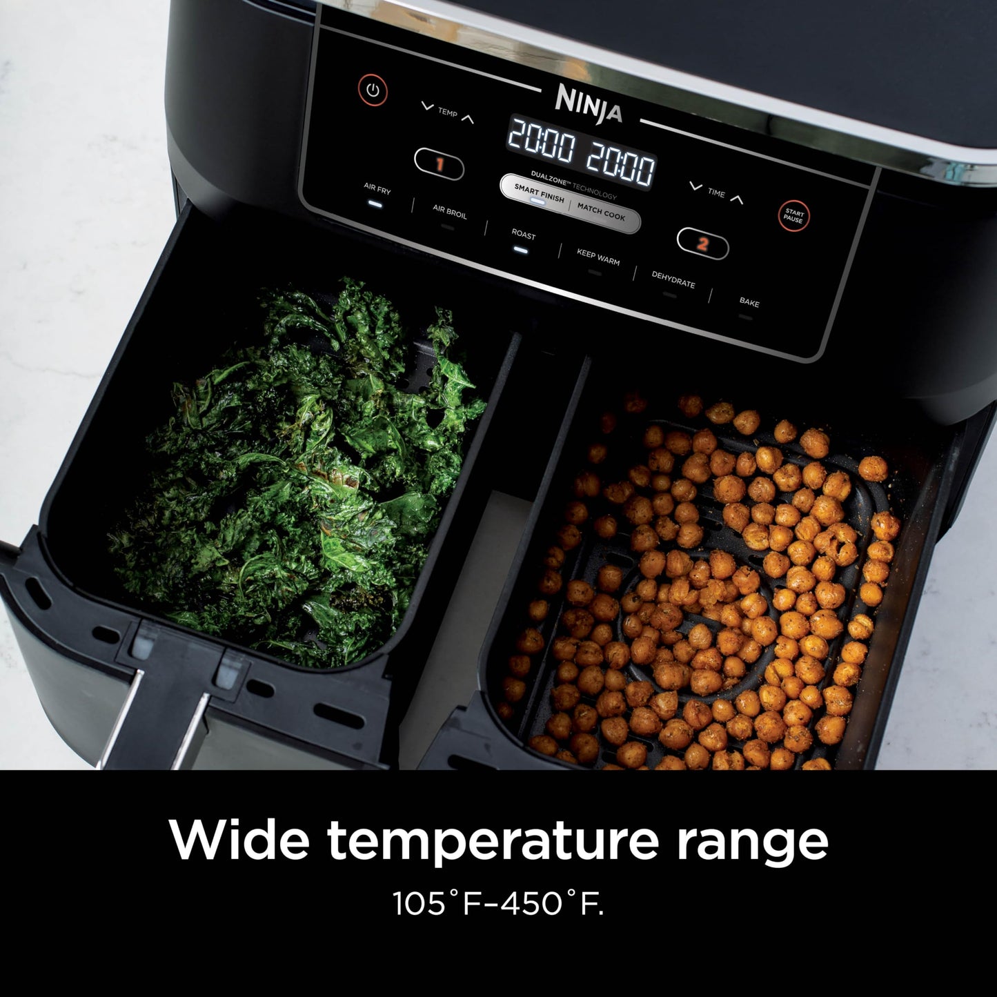 Ninja 6-in-1 Air Fryer with 5 QT Baskets