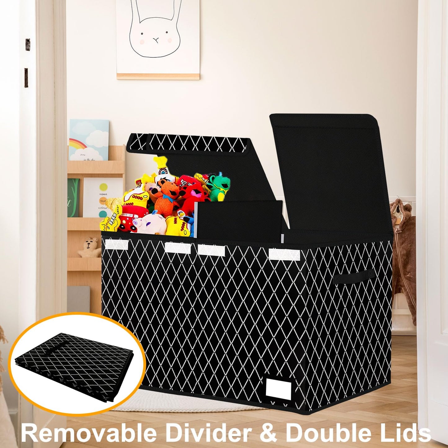 Large Toy Storage Box for Kids by Meerainy