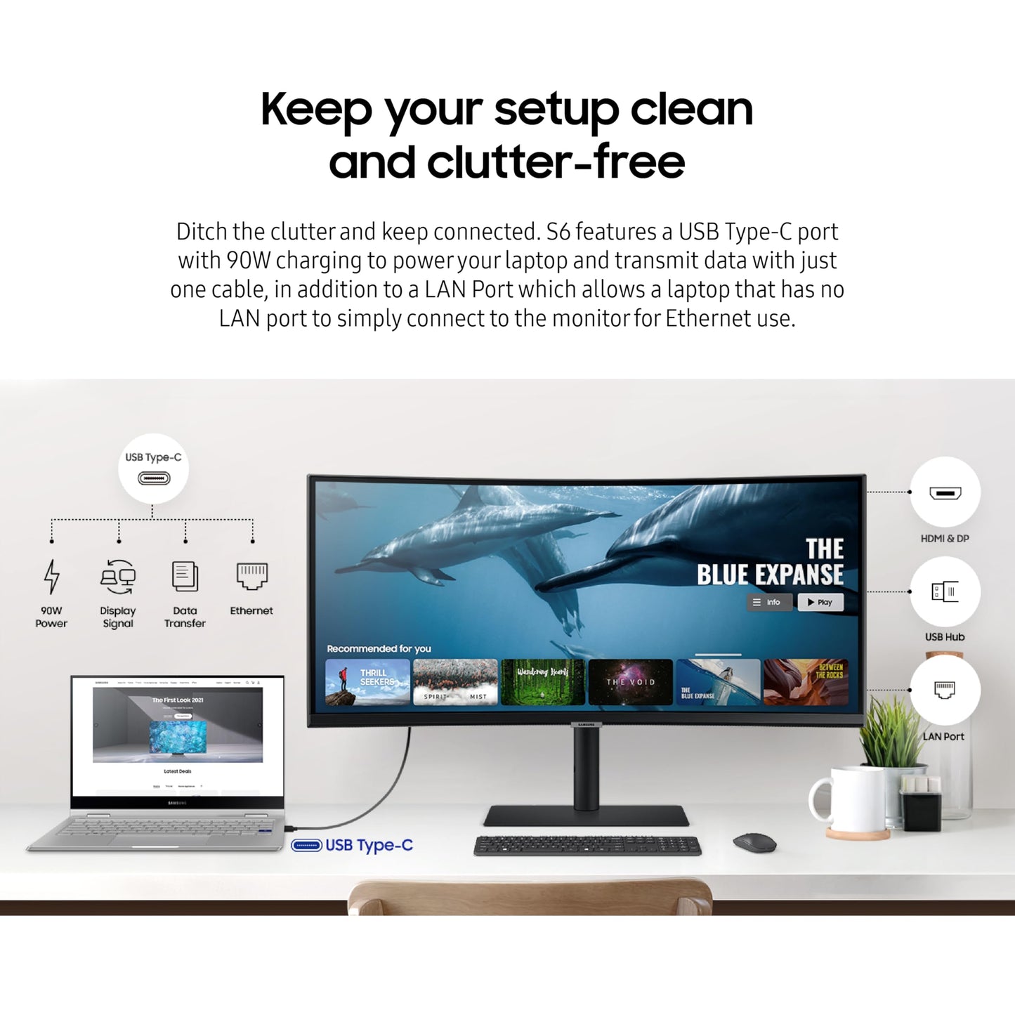 34-Inch Ultrawide QHD Curved Monitor by SAMSUNG