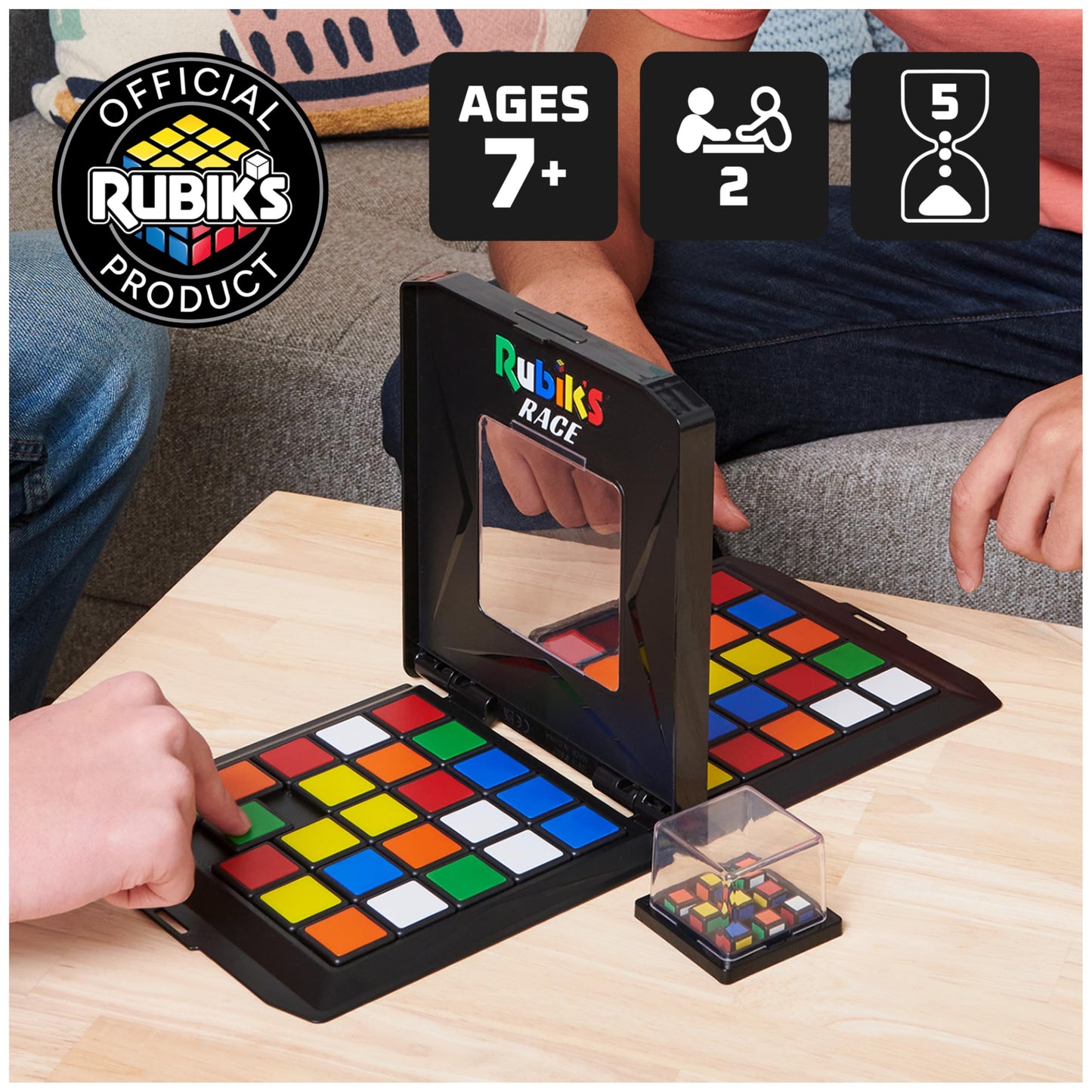 Rubik's Race Strategy Board Game for 2 Players