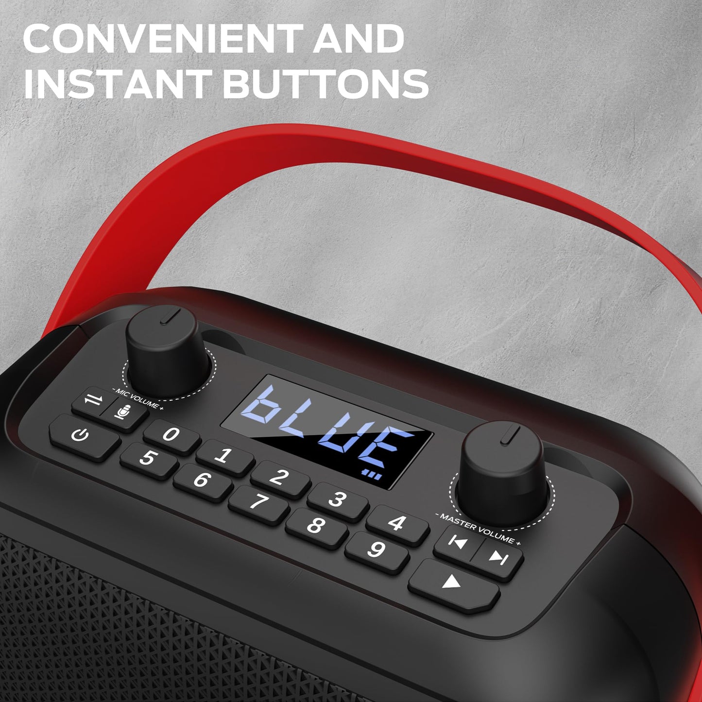 Monster Portable Bluetooth Speaker with 40W Sound