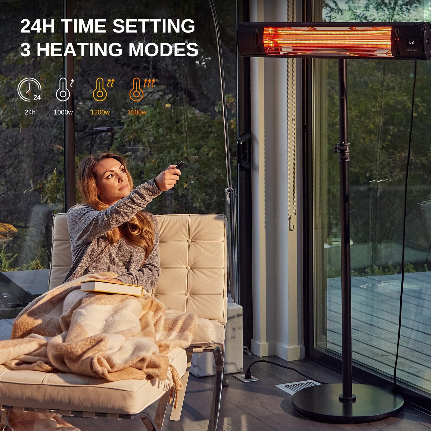 EAST OAK Patio Heater