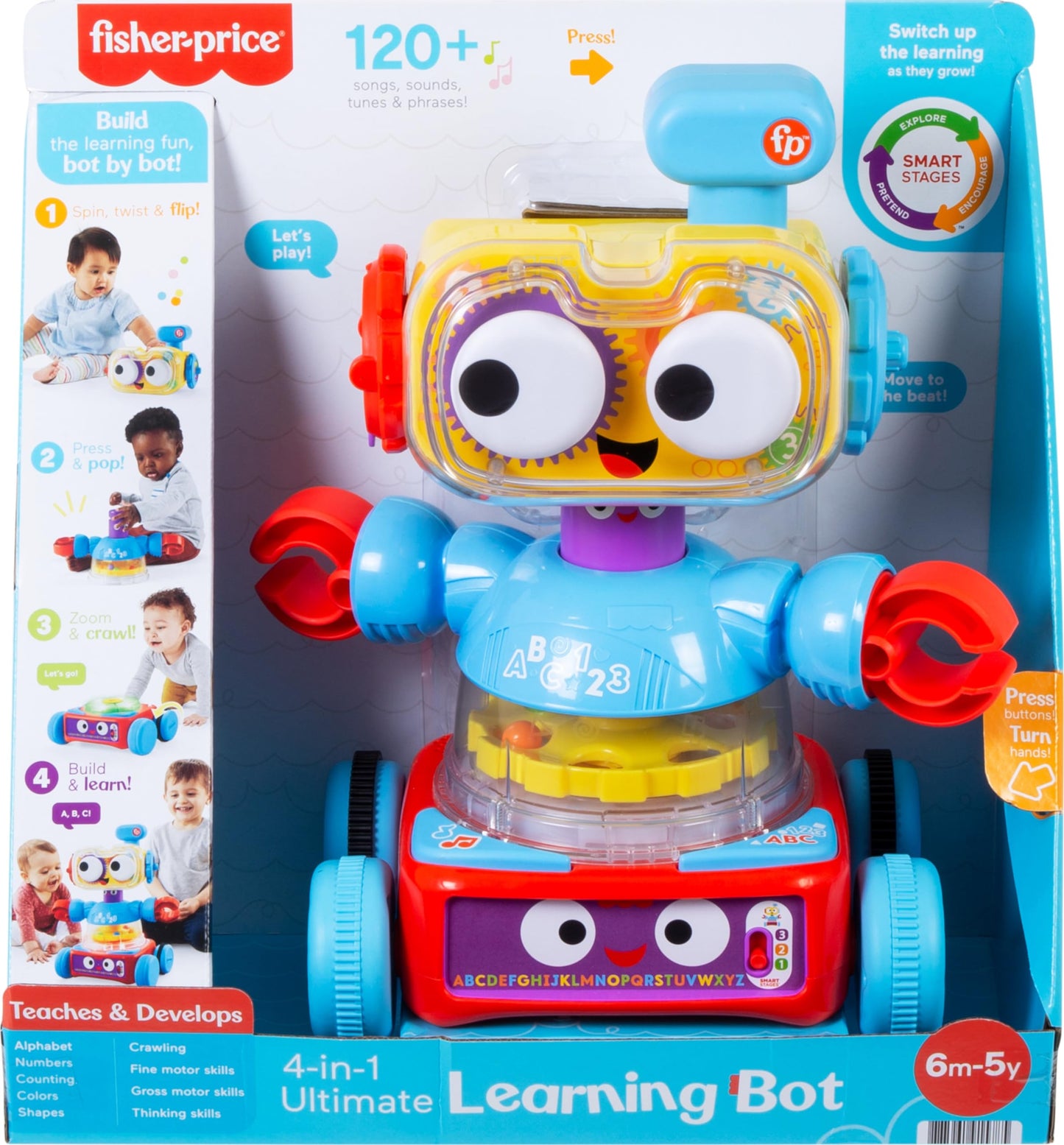 Fisher-Price 4-in-1 Learning Bot for Babies