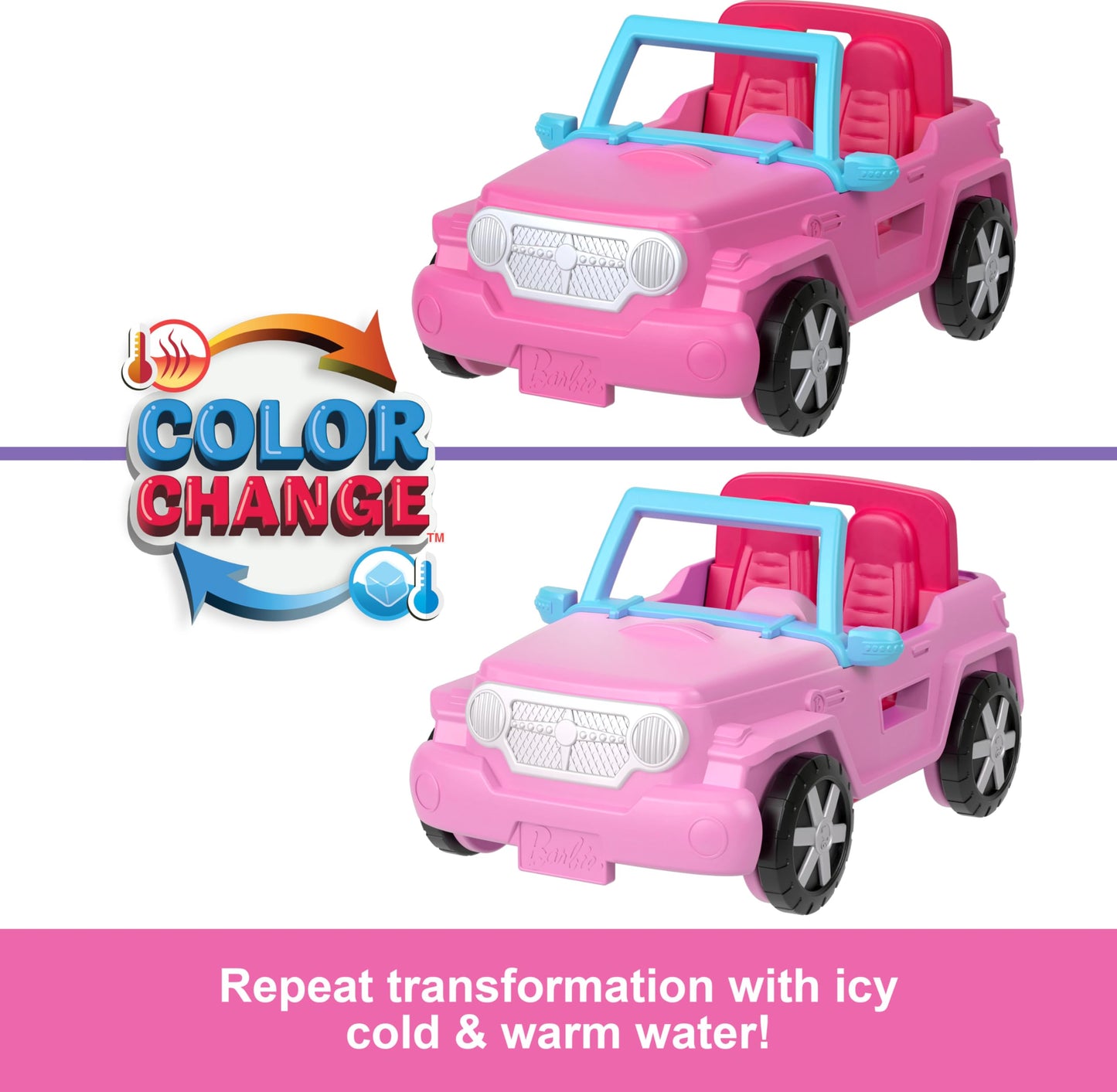 Barbie Mini Playset with SUV & Doll