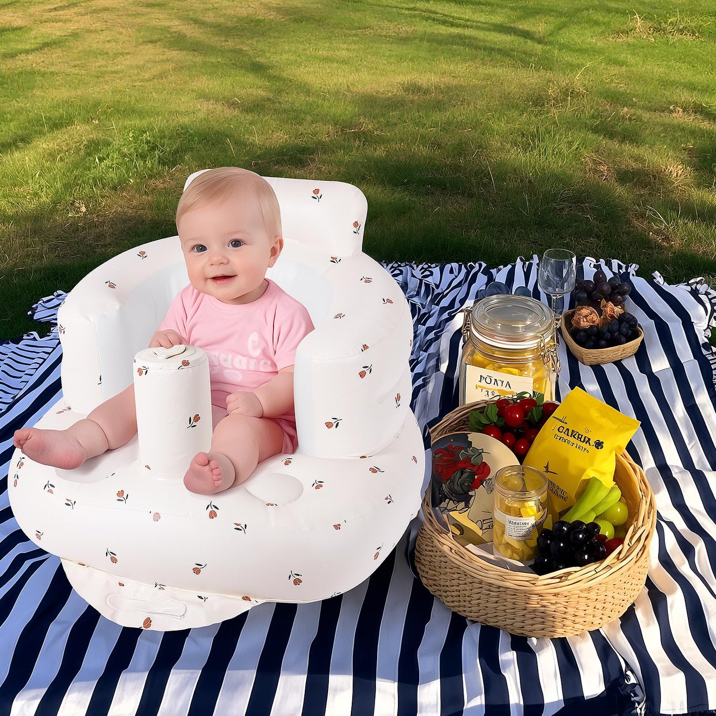 Momsnug Inflatable Baby Seat with Built-in Pump