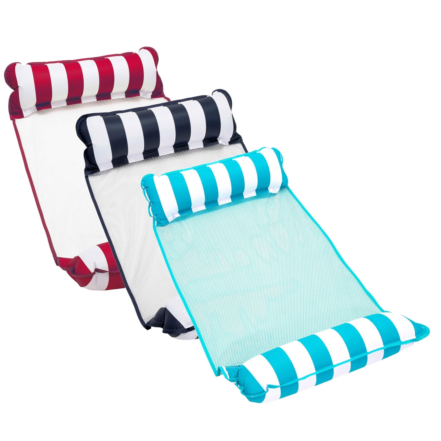 Aqua LEISURE 3-Pack Pool Float Hammocks