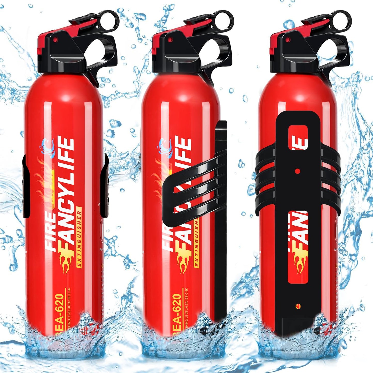 Portable Water-Based Fire Extinguisher for Home & Car