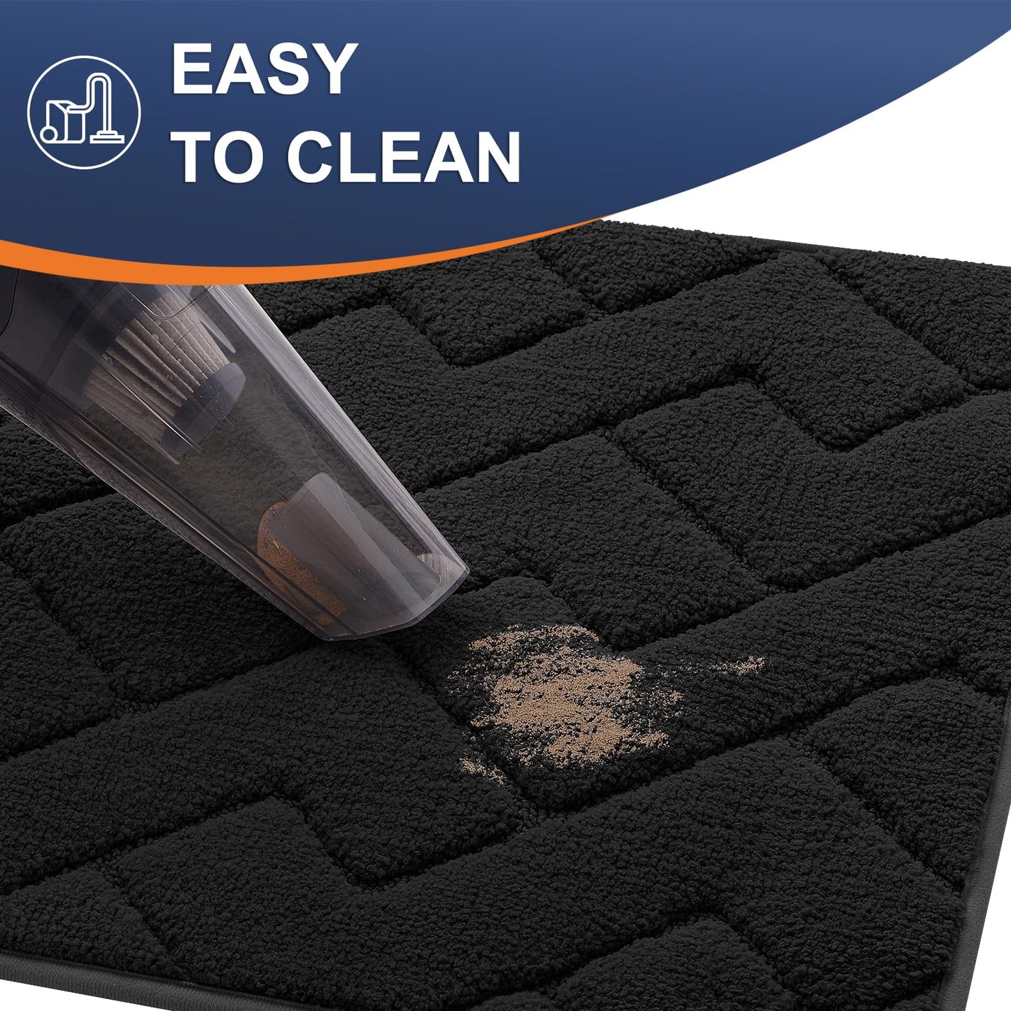 Indoor Door Mat with Non-Slip Rubber Backing
