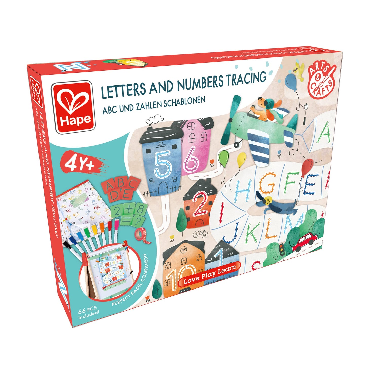 Hape Alphabet Tracing Practice Book for Kids