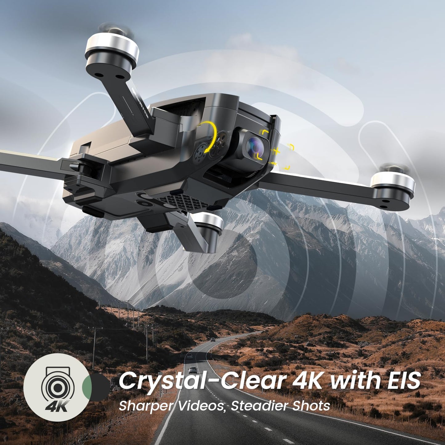 Holy Stone HS720E 4K Camera Drone with GPS