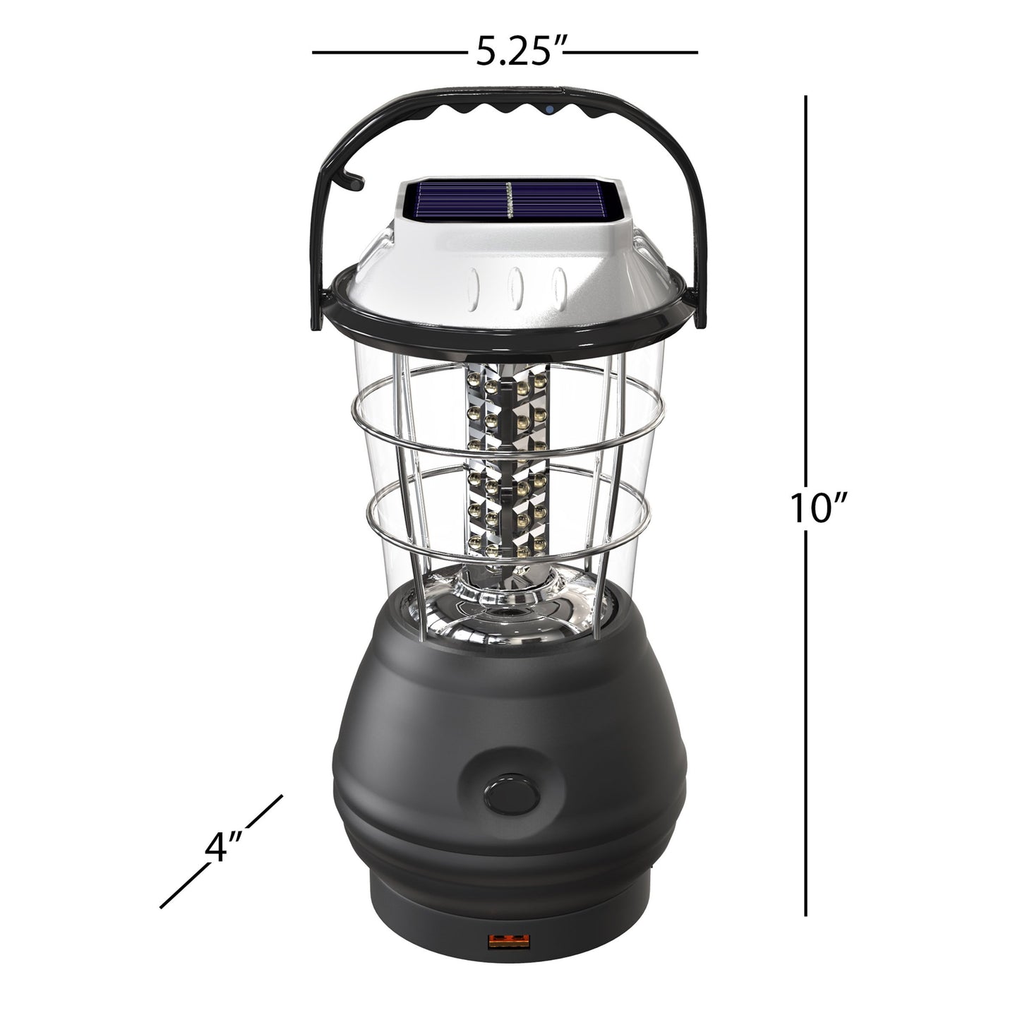 Solar Powered Lantern for Camping by Whetstone
