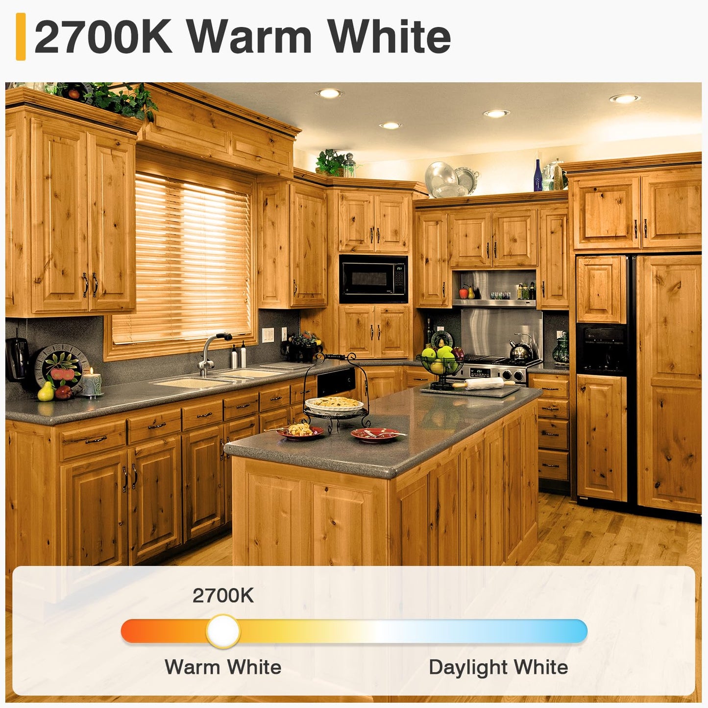 4-Pack SHINESTAR Dimmable LED Recessed Light Bulbs