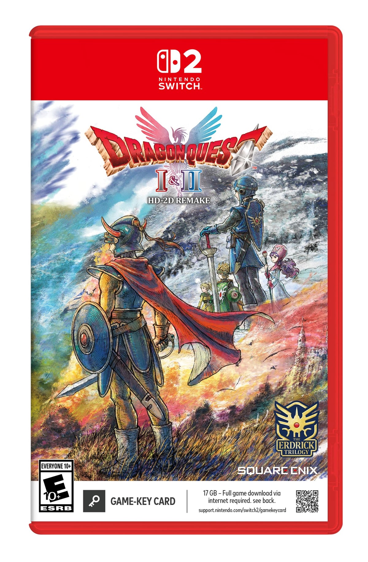 Square Enix Dragon Quest I & II HD-2D Remake Game