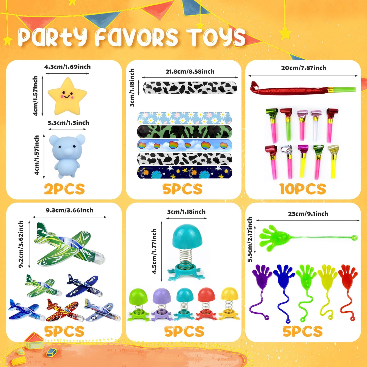 70PCS Party Favor Assortment for Kids