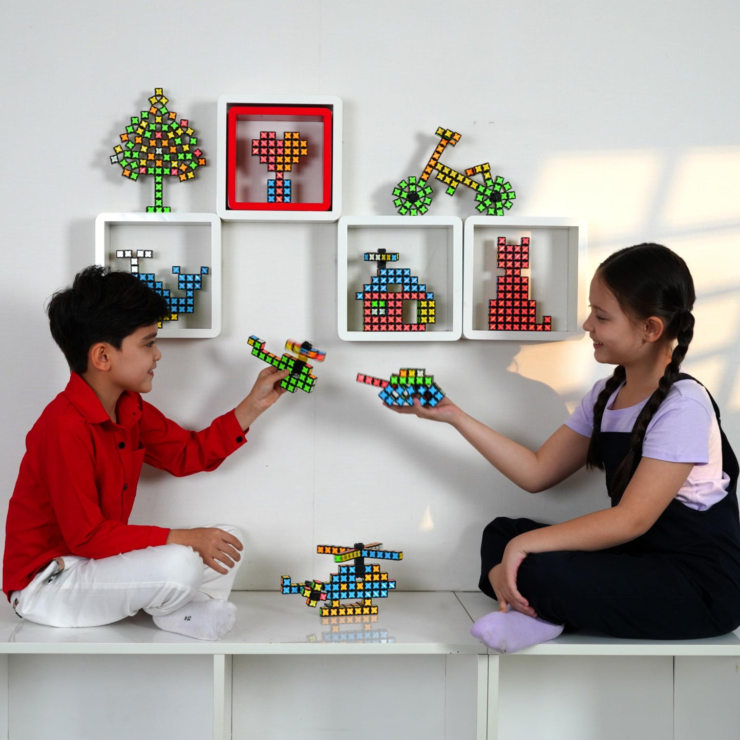 TOSY 3x3 Magnet Cube Puzzle Toy for Kids