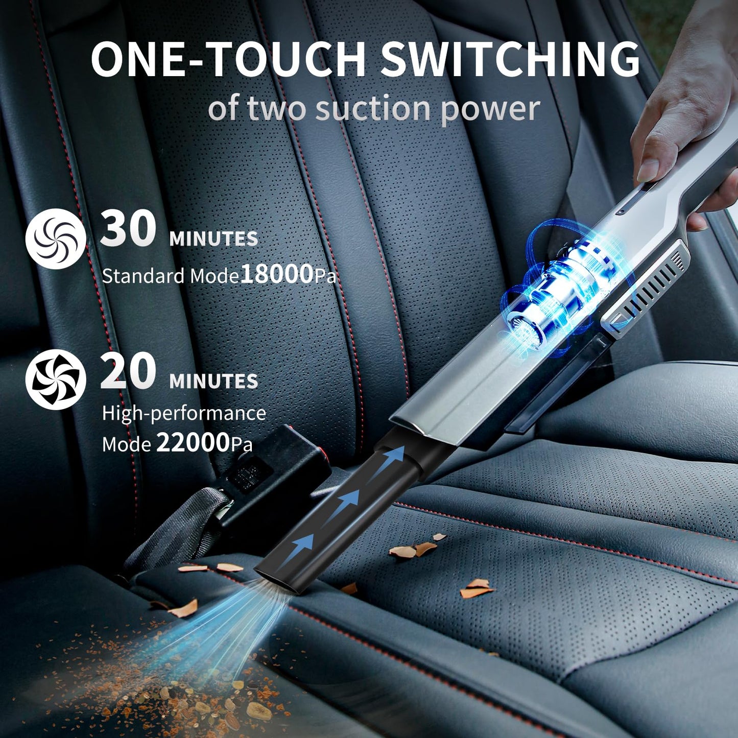 Cordless Handheld Vacuum Cleaner 22000Pa
