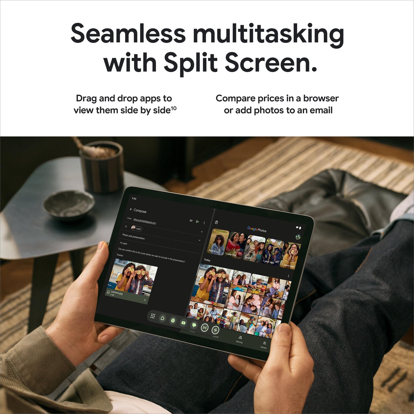 Google Pixel Tablet 11" Android, 128GB, 8GB RAM
