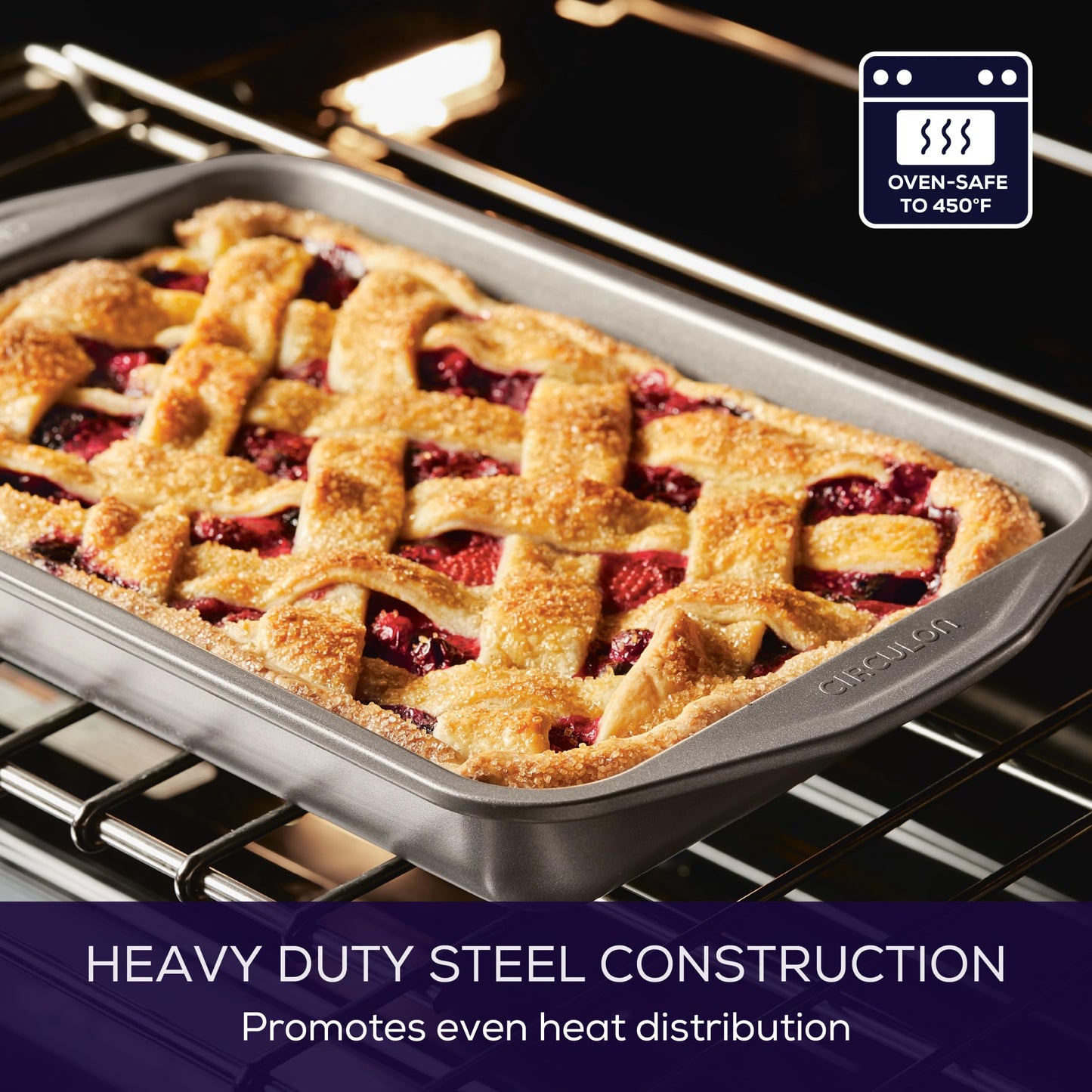 Circulon Nonstick Baking Pan with Lid, 9x13"