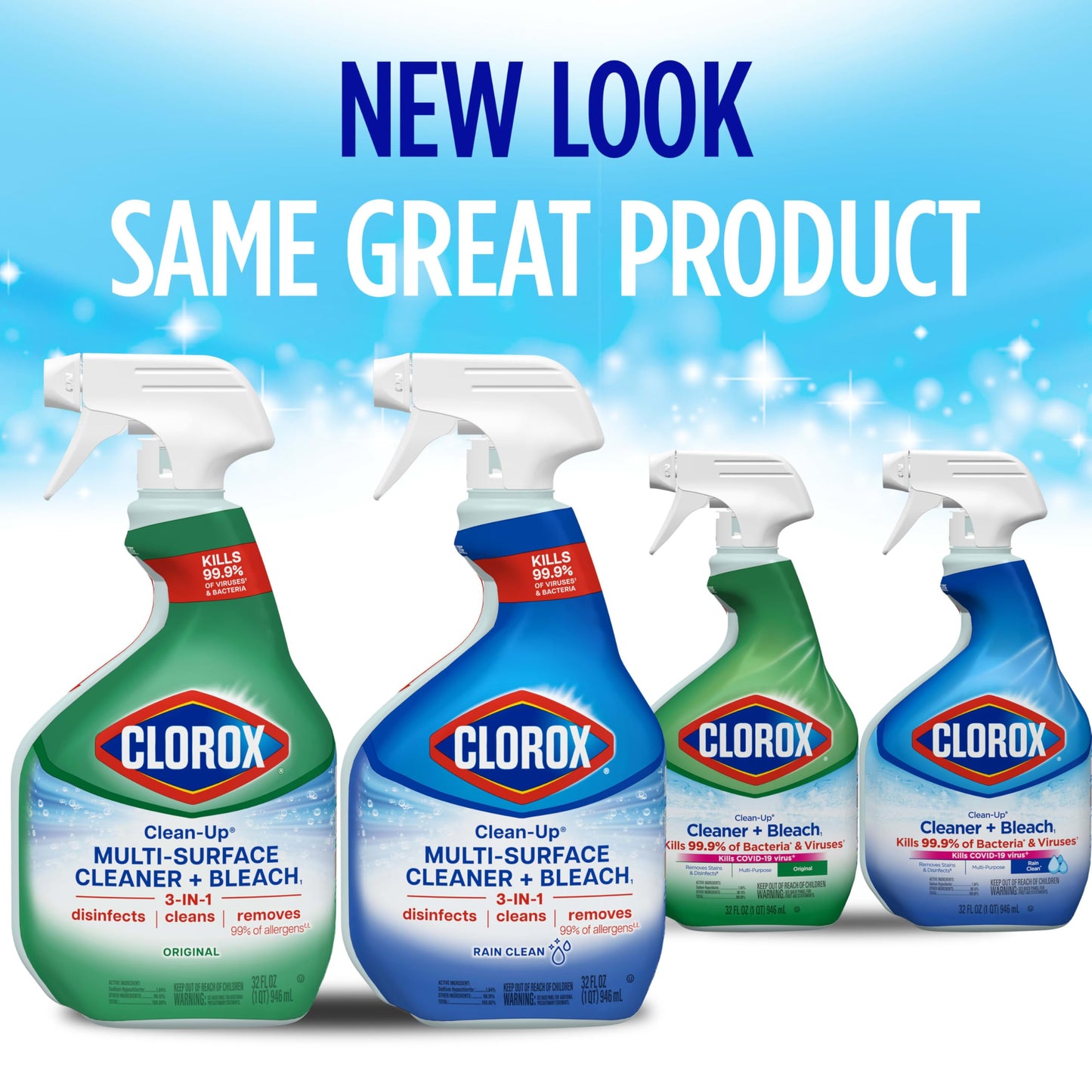 3 Pack Clorox Clean-Up Cleaner with Bleach