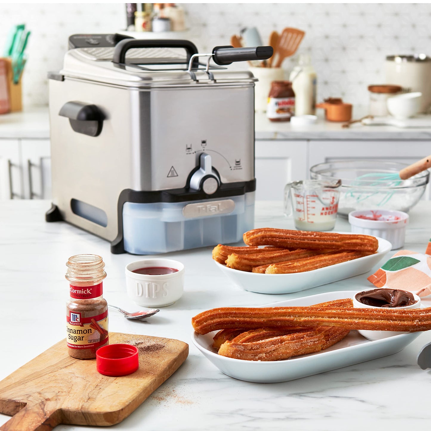 T-fal 3.5L Stainless Steel Deep Fryer with Timer