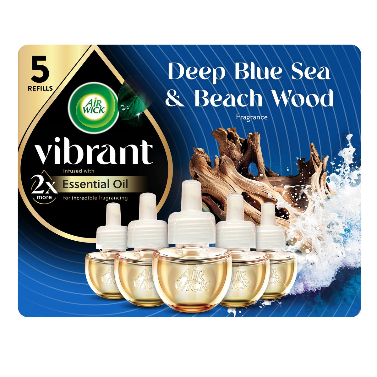 5 Count Air Wick Plug In Scented Oil Refills