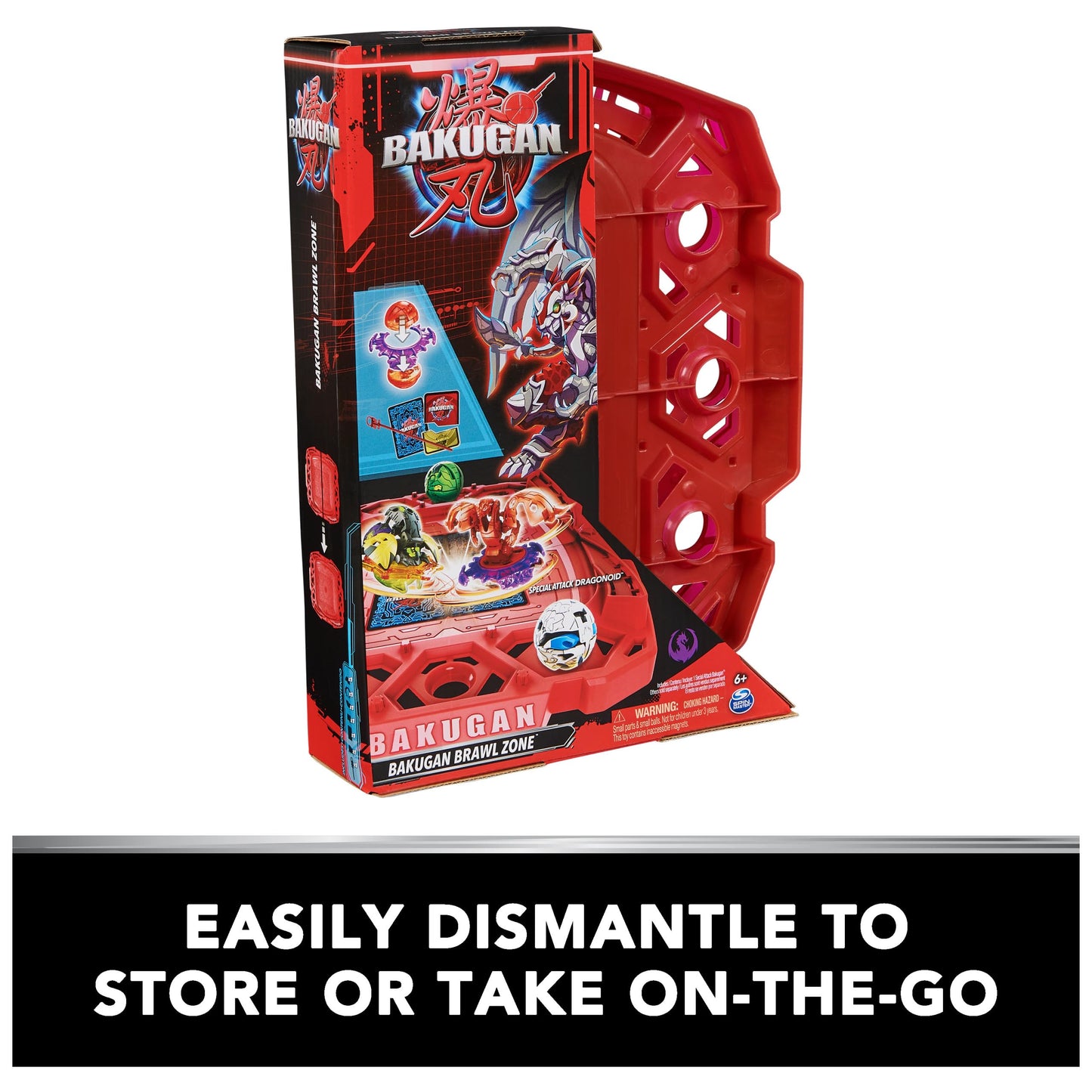 Bakugan Brawl Zone Playset with Dragonoid Figure