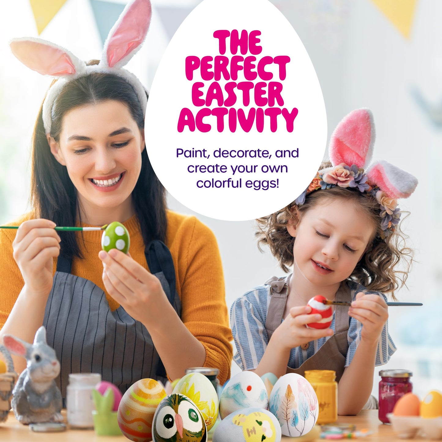 Easter Egg Squishy Painting Kit for Kids