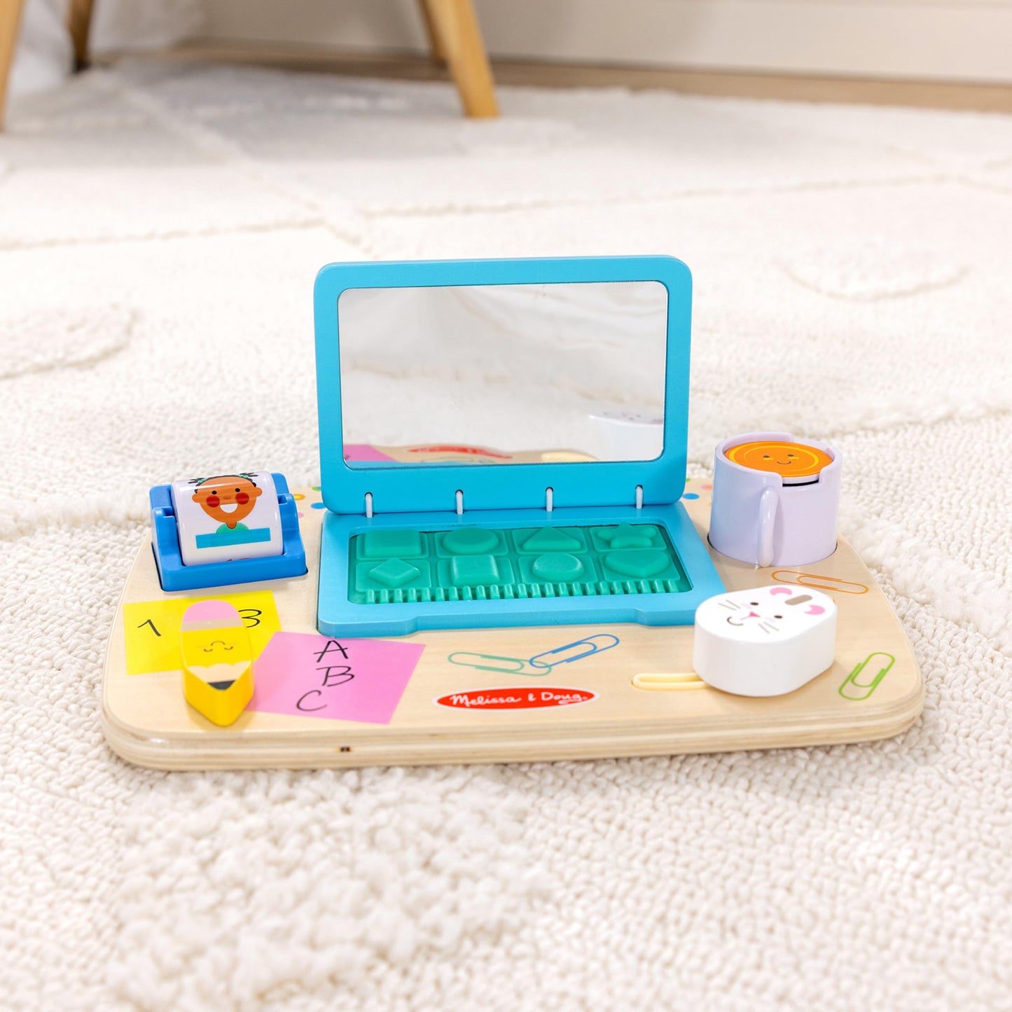 Melissa & Doug Sensory Activity Board for Toddlers