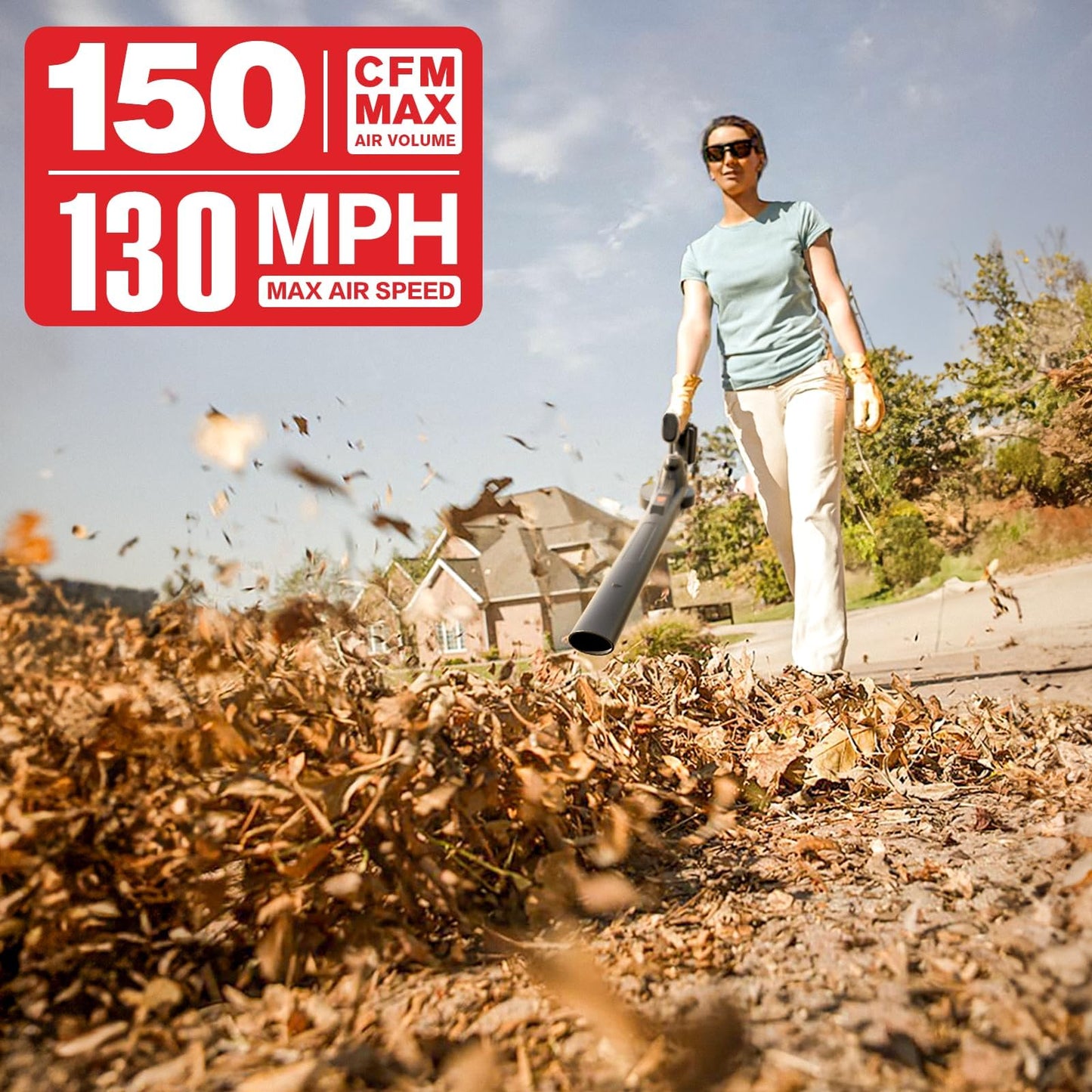 20V Cordless Leaf Blower for Lawn Care