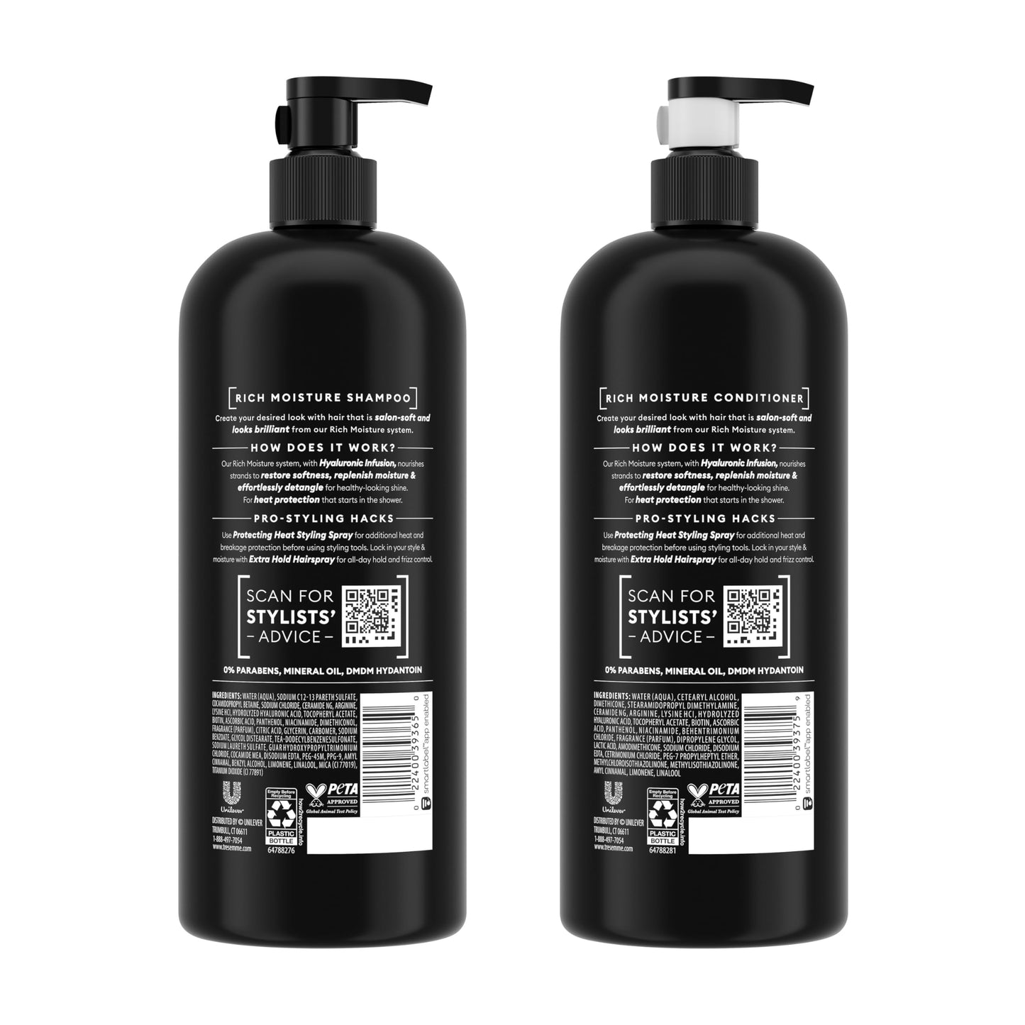 TRESemmé Moisture Shampoo & Conditioner Duo for Dry Hair