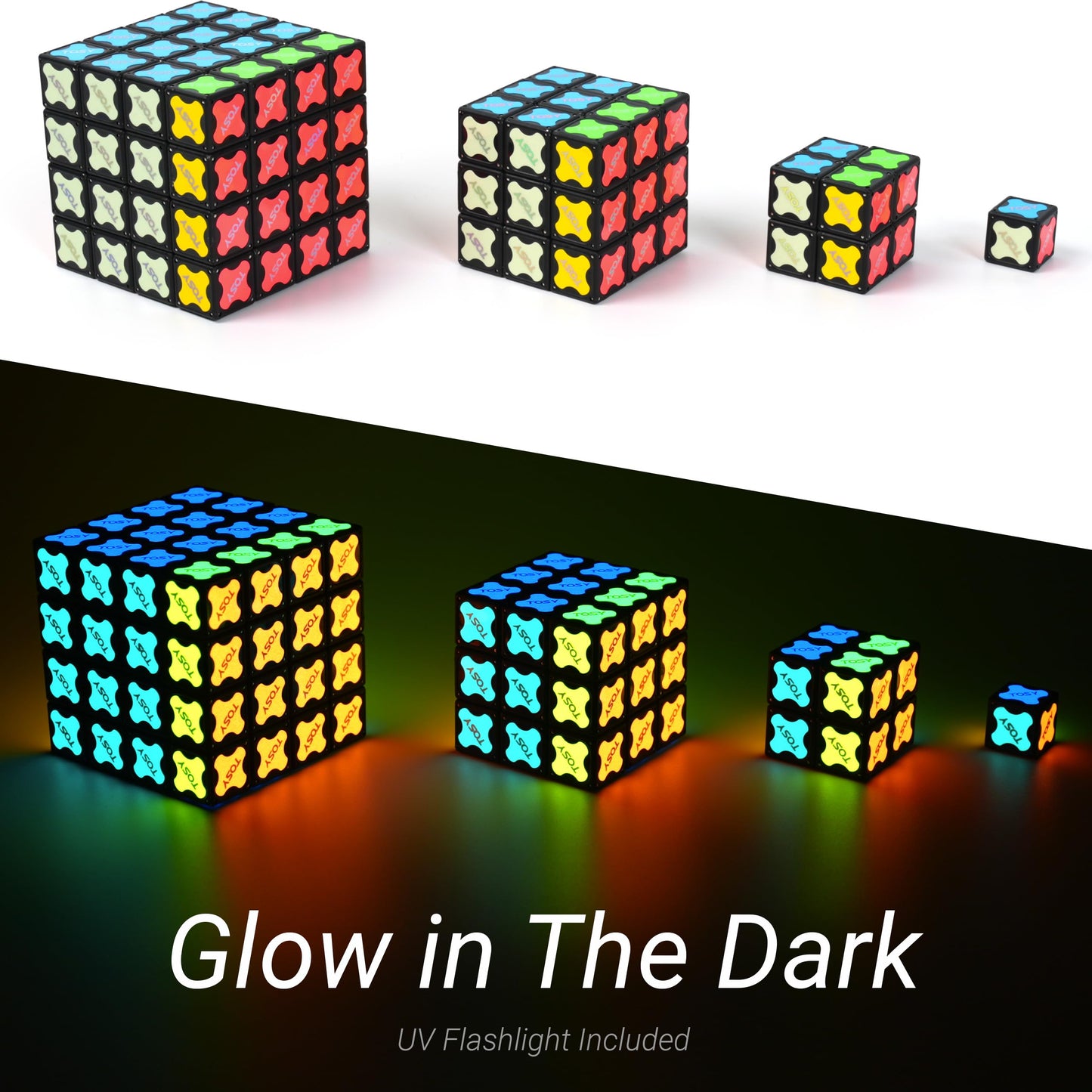 TOSY 3x3 Magnet Cube Puzzle Toy for Kids