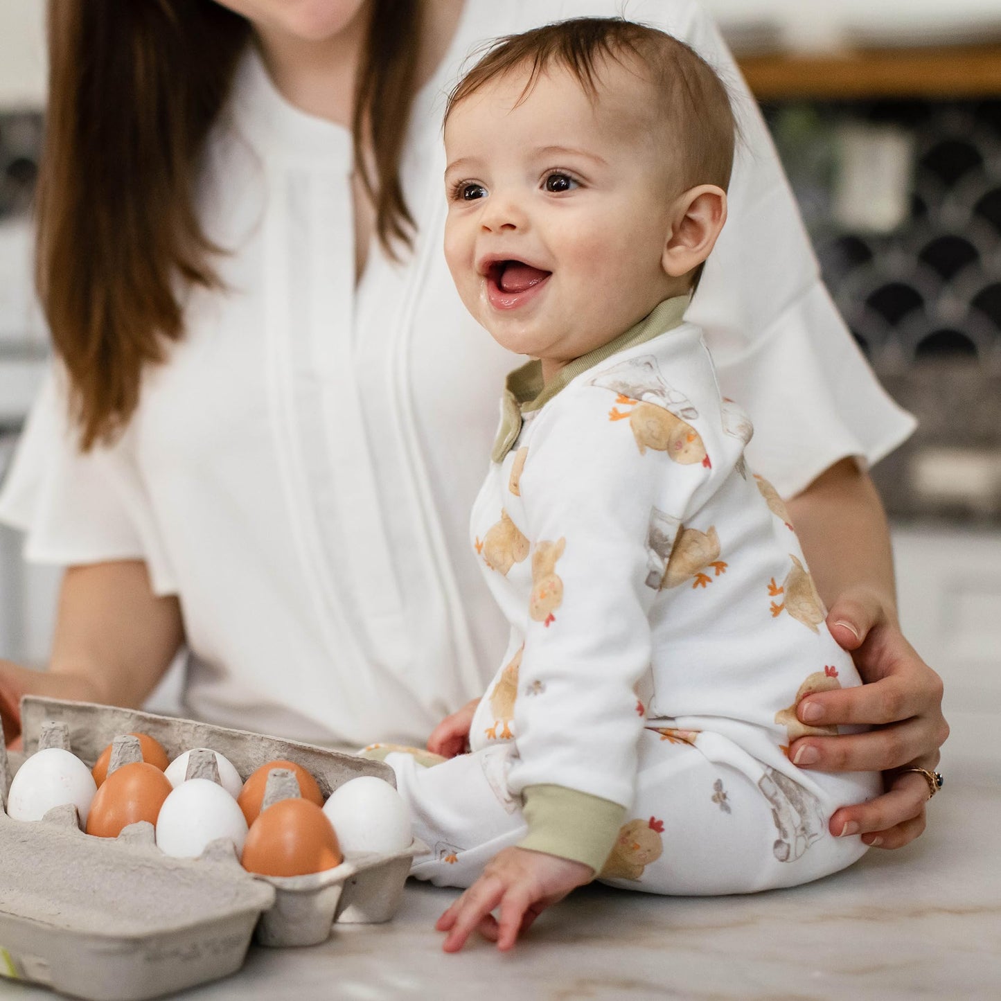 Burt's Bees Baby Organic Cotton Footed Pajamas