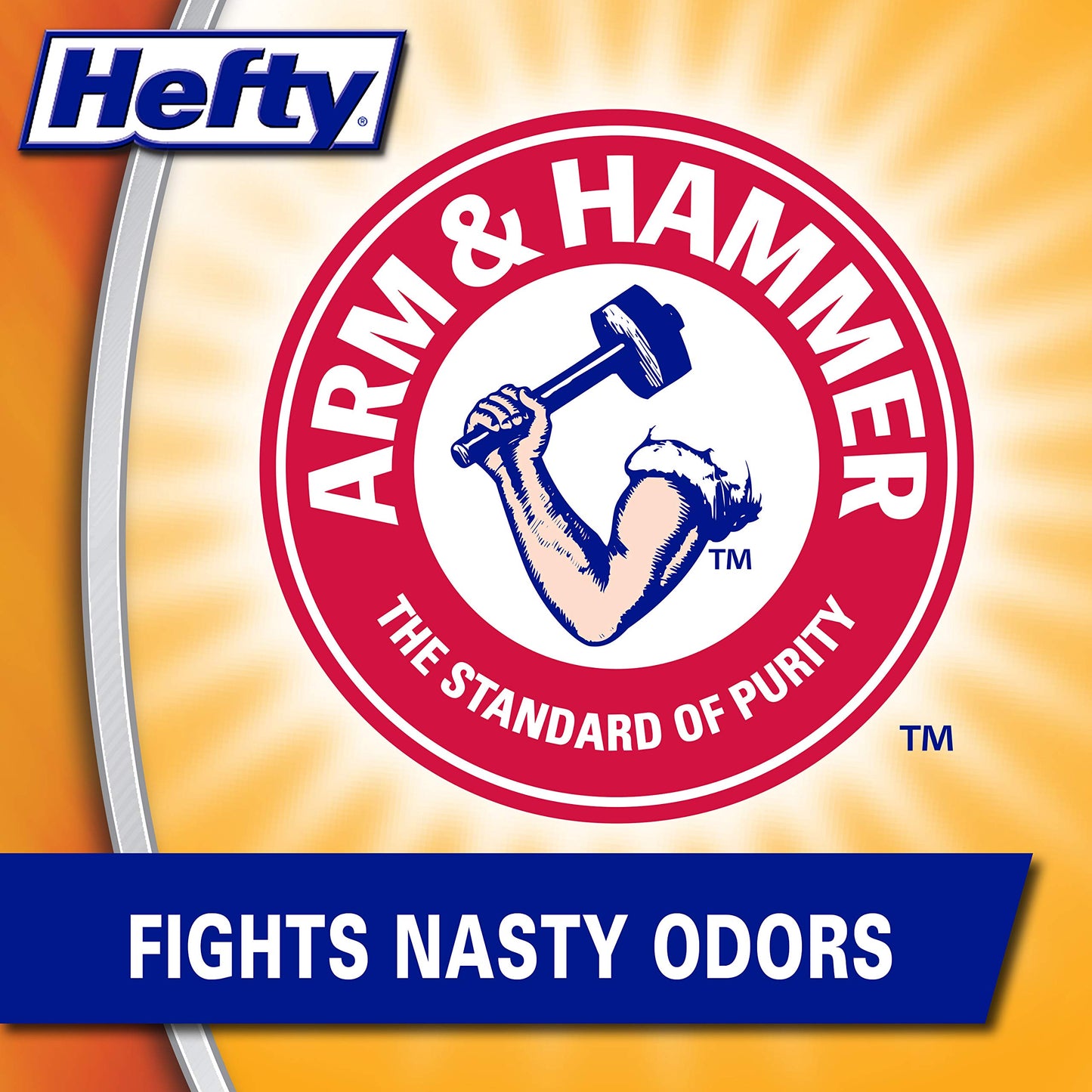 Hefty Lavender Scented 4 Gallon Garbage Bags